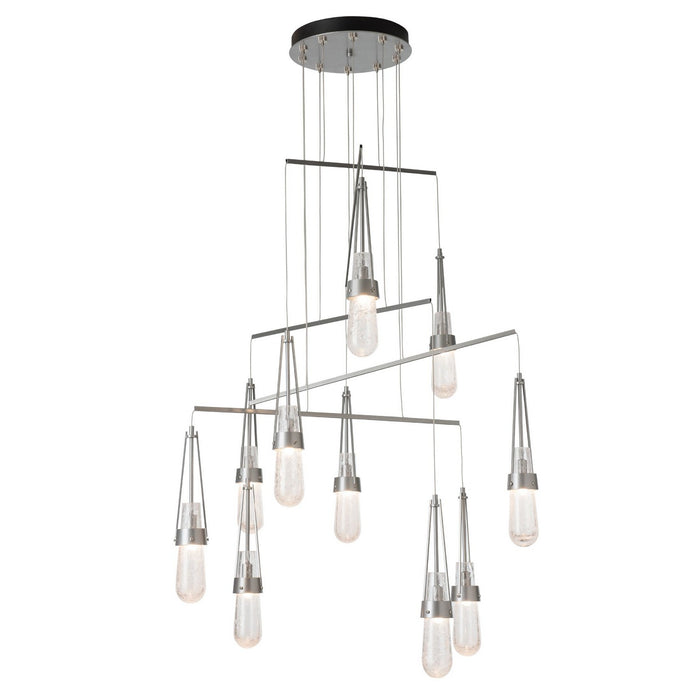 Hubbardton Forge 131150-SKT-STND-85-YG0434 LED Pendant, Sterling