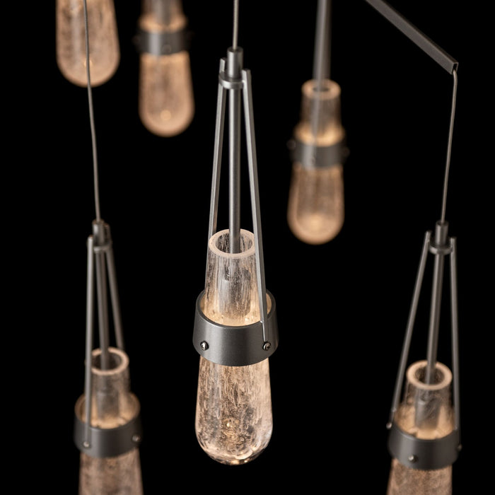 Hubbardton Forge 131150-SKT-STND-85-YG0434 LED Pendant, Sterling