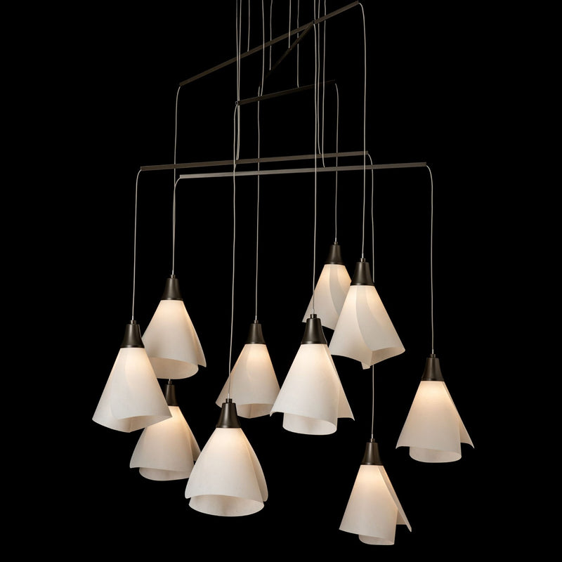 Hubbardton Forge 131152-SKT-STND-07-SH1987 LED Pendant, Dark Smoke