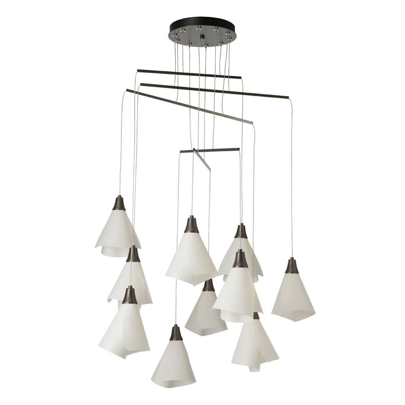 Hubbardton Forge 131152-SKT-STND-07-SH1987 LED Pendant, Dark Smoke