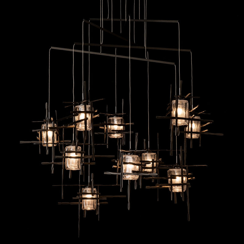 Hubbardton Forge 131156-SKT-STND-14-II0728 LED Pendant, Oil Rubbed Bronze