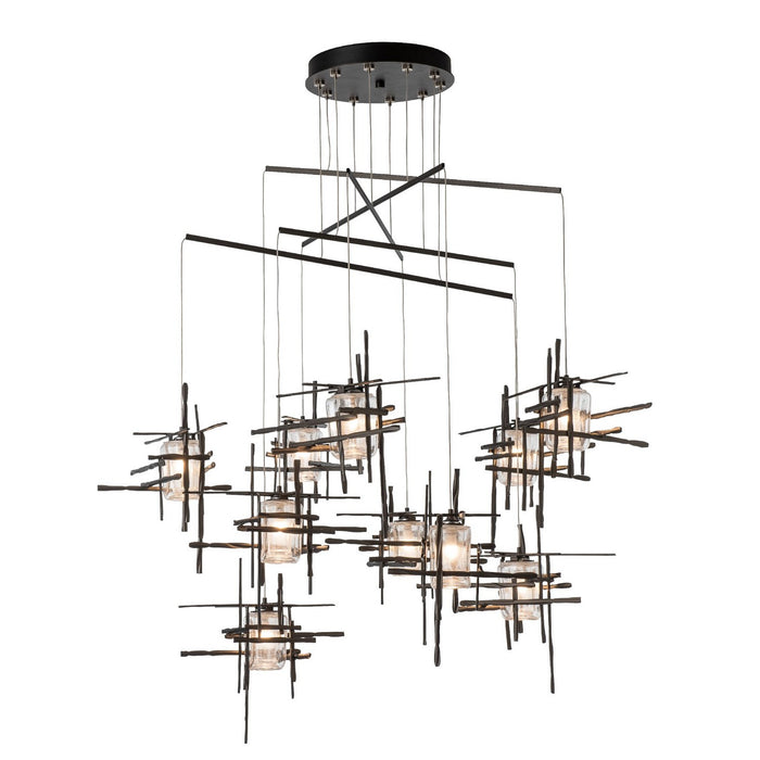 Hubbardton Forge 131156-SKT-STND-14-II0728 LED Pendant, Oil Rubbed Bronze