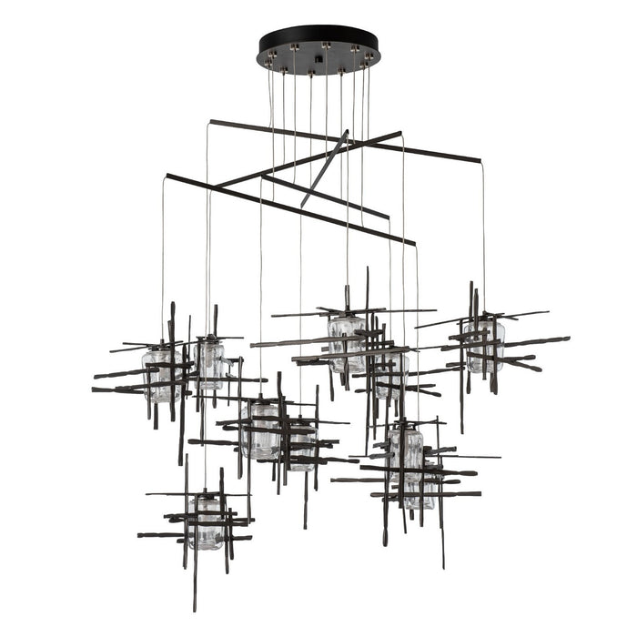 Hubbardton Forge 131156-SKT-STND-14-II0728 LED Pendant, Oil Rubbed Bronze