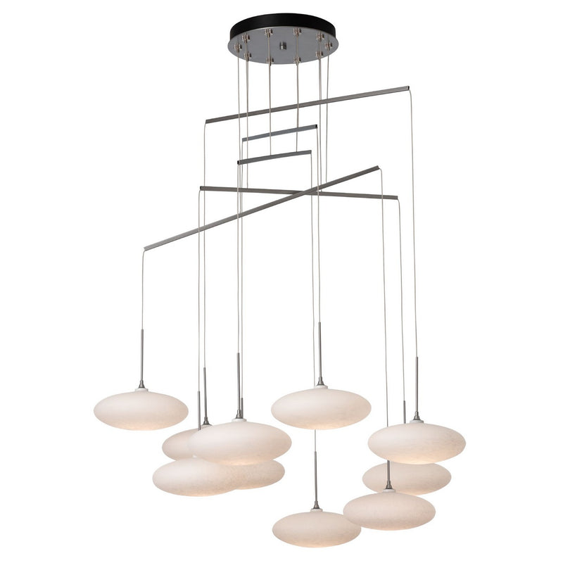 Hubbardton Forge 131157-SKT-STND-82-GS0818 LED Pendant, Vintage Platinum