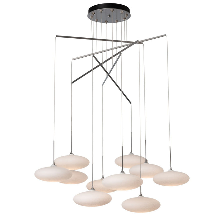 Hubbardton Forge 131157-SKT-STND-82-GS0818 LED Pendant, Vintage Platinum