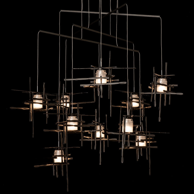 Hubbardton Forge 131160-SKT-STND-14-YC0305 LED Pendant, Oil Rubbed Bronze