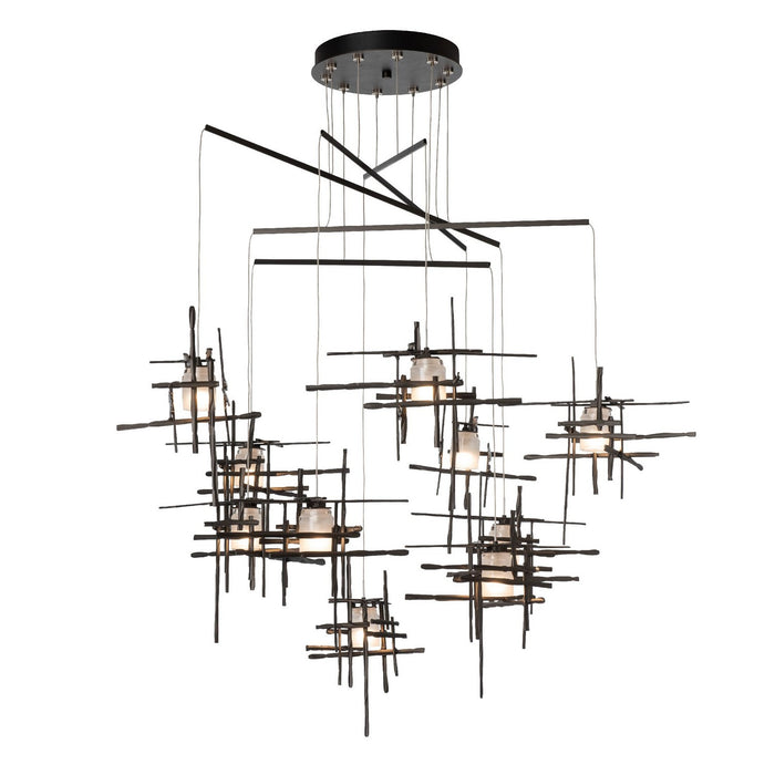 Hubbardton Forge 131160-SKT-STND-14-YC0305 LED Pendant, Oil Rubbed Bronze