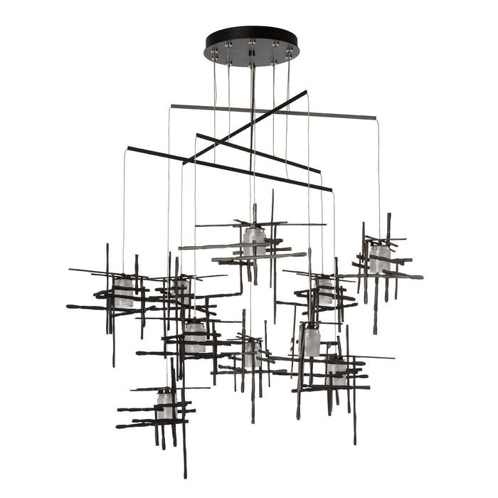 Hubbardton Forge 131160-SKT-STND-14-YC0305 LED Pendant, Oil Rubbed Bronze
