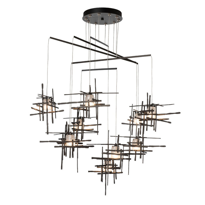 Hubbardton Forge 131160-SKT-STND-14-YC0305 LED Pendant, Oil Rubbed Bronze