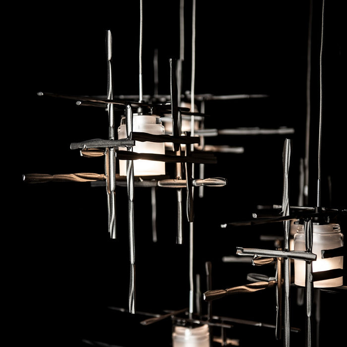 Hubbardton Forge 131160-SKT-STND-14-YC0305 LED Pendant, Oil Rubbed Bronze