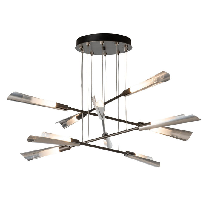 Hubbardton Forge 131410-SKT-STND-07-85-WC0822 LED Pendant, Dark Smoke