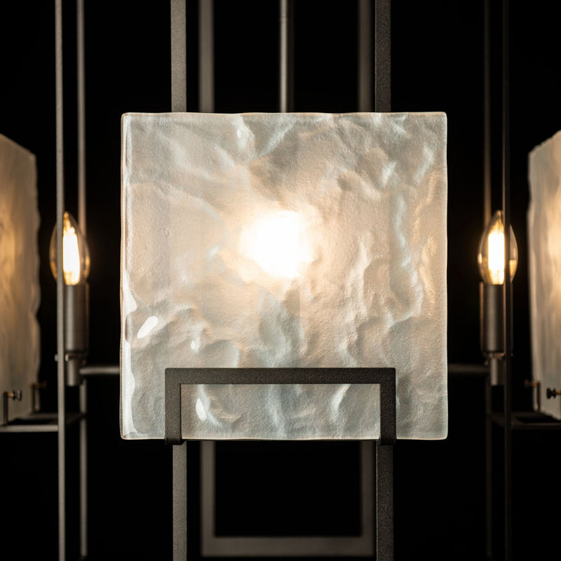 Hubbardton Forge 131550-SKT-MULT-14-FD0836 Four Light Pendant, Oil Rubbed Bronze