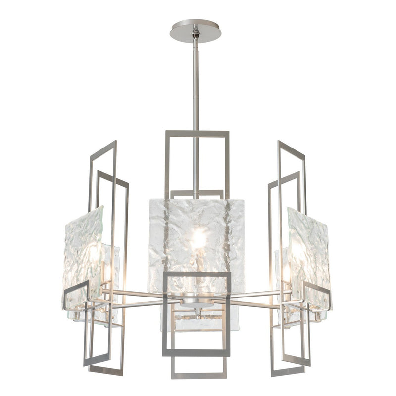 Hubbardton Forge 131552-SKT-MULT-85-ZM0836 Six Light Pendant, Sterling
