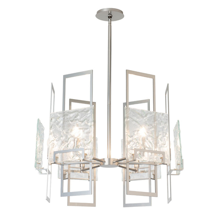 Hubbardton Forge 131552-SKT-MULT-85-ZM0836 Six Light Pendant, Sterling