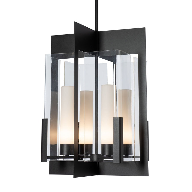 Hubbardton Forge 132043-SKT-MULT-10-FD0847 Four Light Lantern, Black