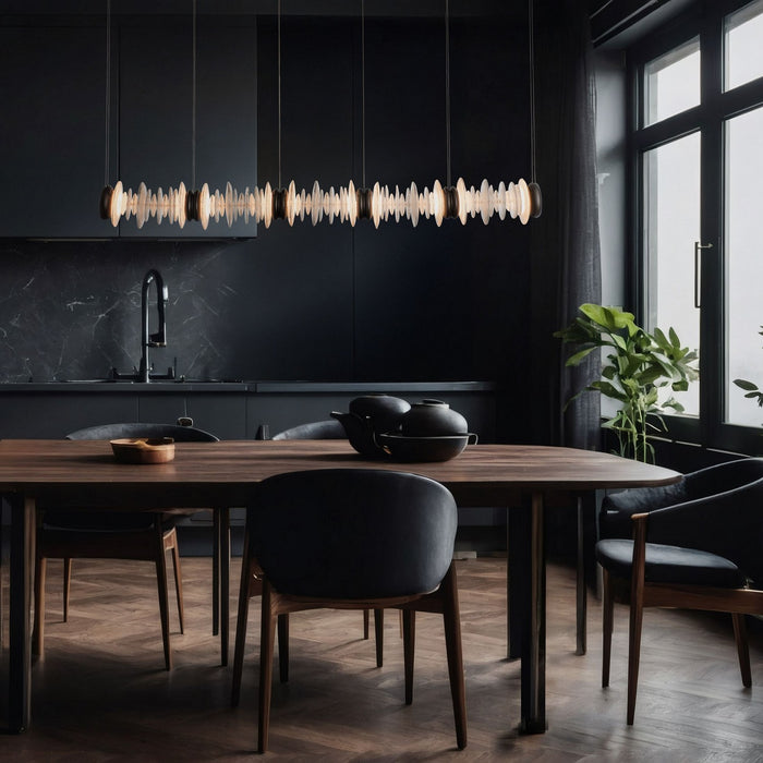 Hubbardton Forge 139975-LED-STND-14 LED Pendant, Oil Rubbed Bronze