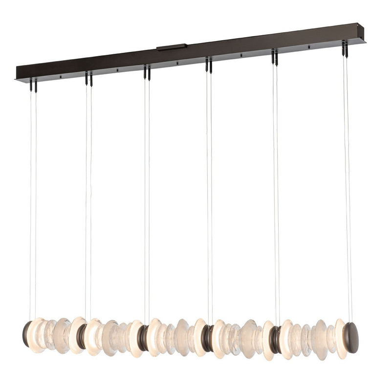 Hubbardton Forge 139975-LED-STND-14 LED Pendant, Oil Rubbed Bronze