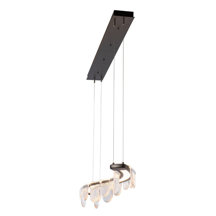 Hubbardton Forge 139980-LED-STND-14-ZM0846 LED Pendant, Oil Rubbed Bronze