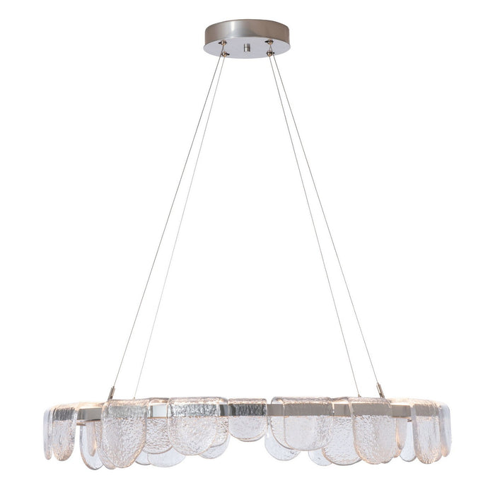 Hubbardton Forge 139982-LED-STND-85-ZM0846 LED Pendant, Sterling