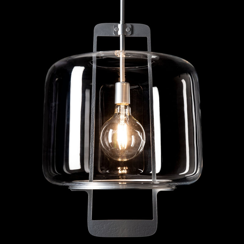 Hubbardton Forge 187465-SKT-MULT-85-ZM0839 One Light Lantern, Sterling