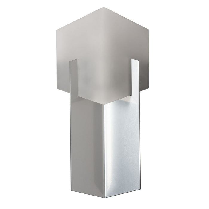 Hubbardton Forge 201355-SKT-85 One Light Bath Sconce, Sterling
