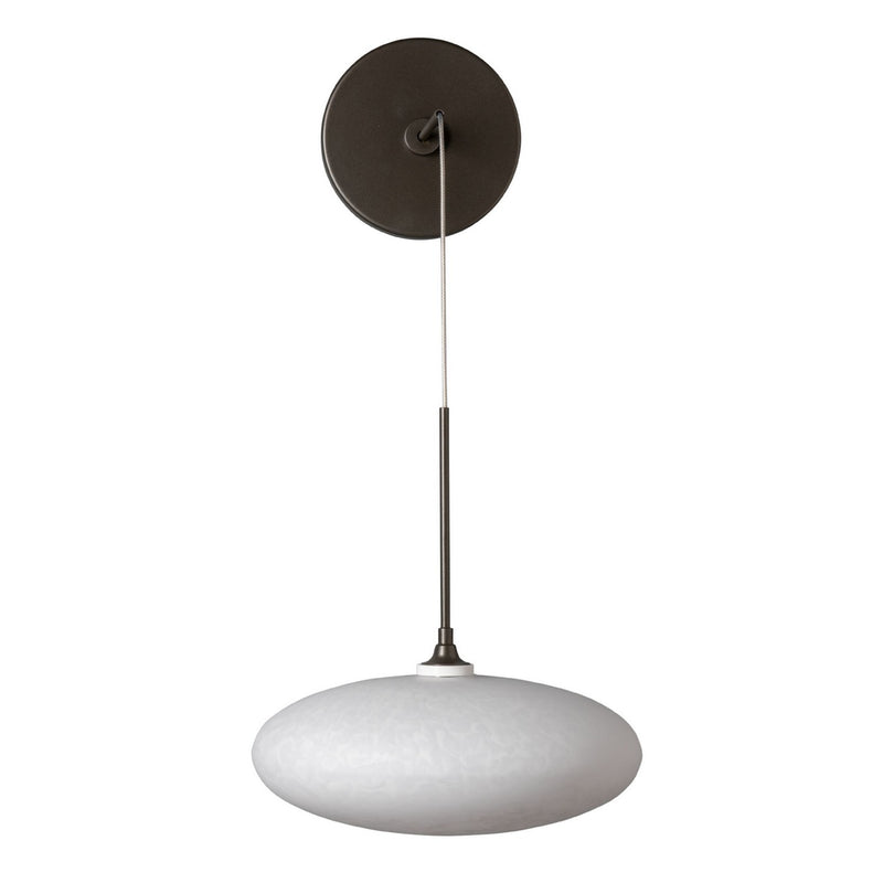 Hubbardton Forge 201399-SKT-07-GS0818 LED Wall Sconce, Dark Smoke