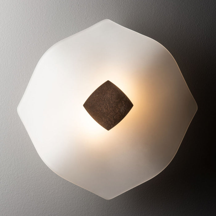 Hubbardton Forge 201500-SKT-05-FD0835 Two Light Wall Sconce, Bronze