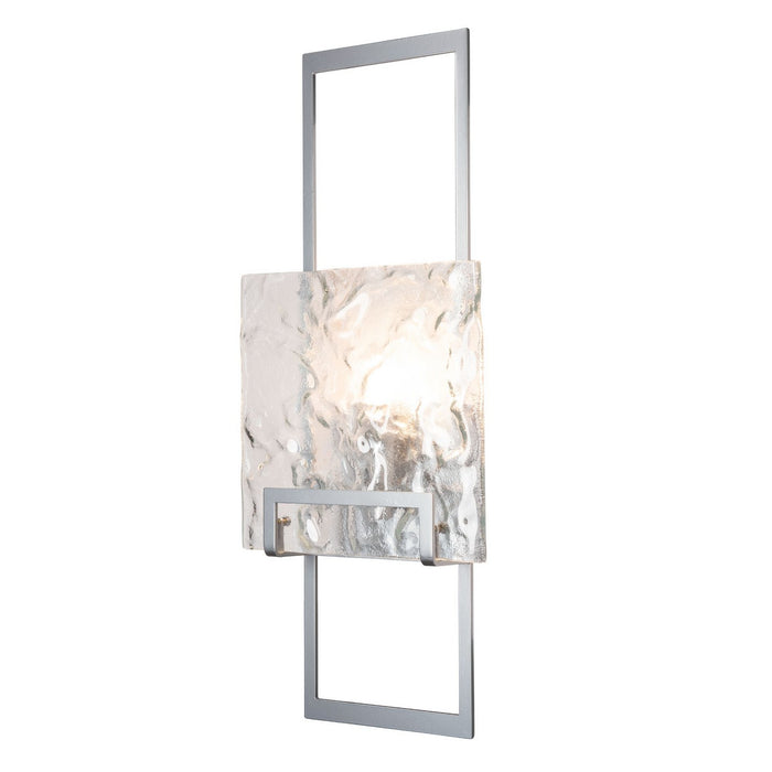 Hubbardton Forge 201550-SKT-85-ZM0836 One Light Wall Sconce, Sterling