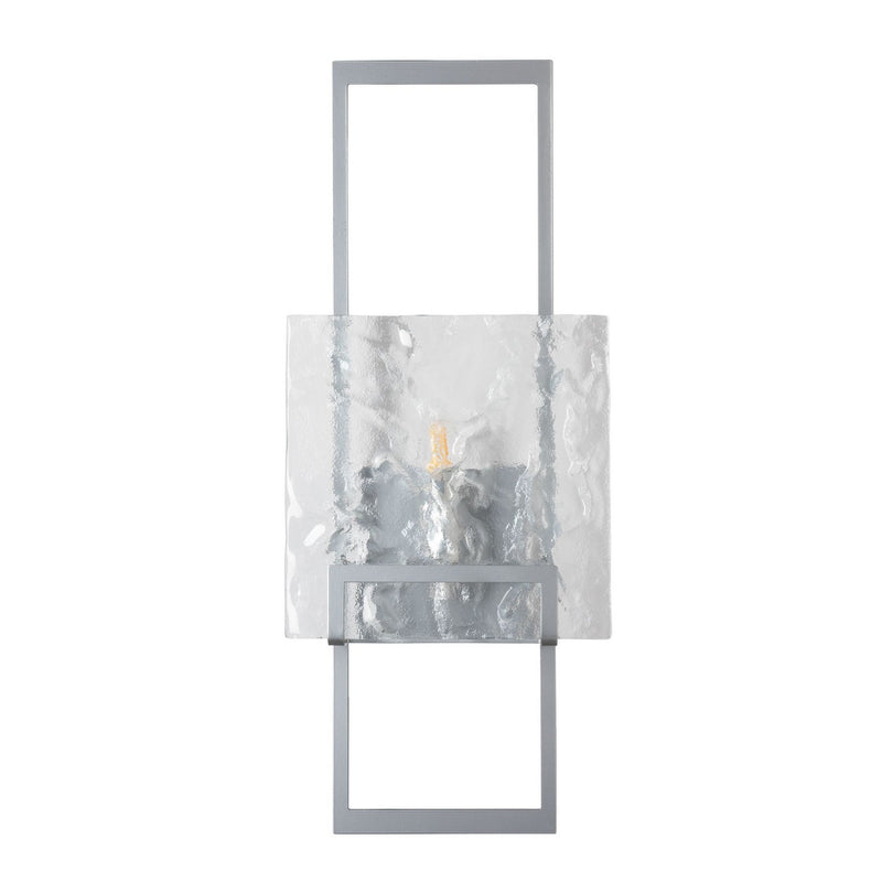 Hubbardton Forge 201550-SKT-85-ZM0836 One Light Wall Sconce, Sterling