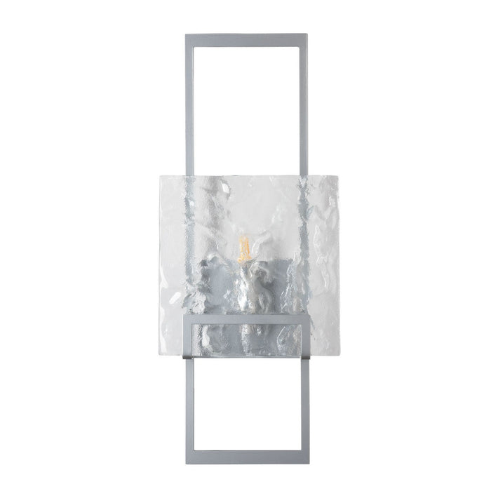 Hubbardton Forge 201550-SKT-85-ZM0836 One Light Wall Sconce, Sterling