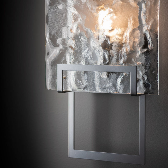 Hubbardton Forge 201550-SKT-85-ZM0836 One Light Wall Sconce, Sterling