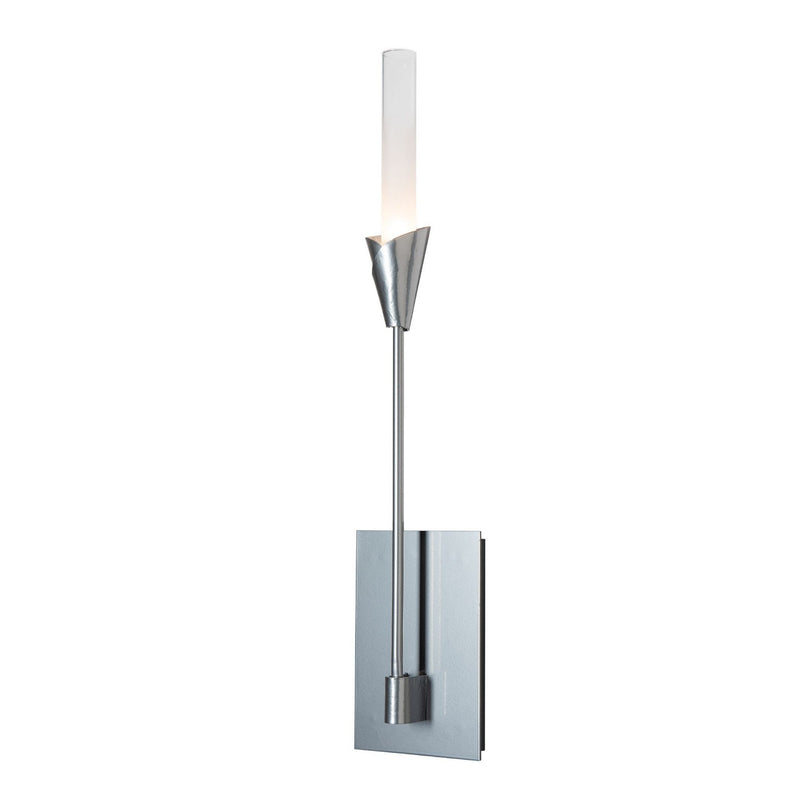 Hubbardton Forge 201700-SKT-85-WC0821 One Light Wall Sconce, Sterling