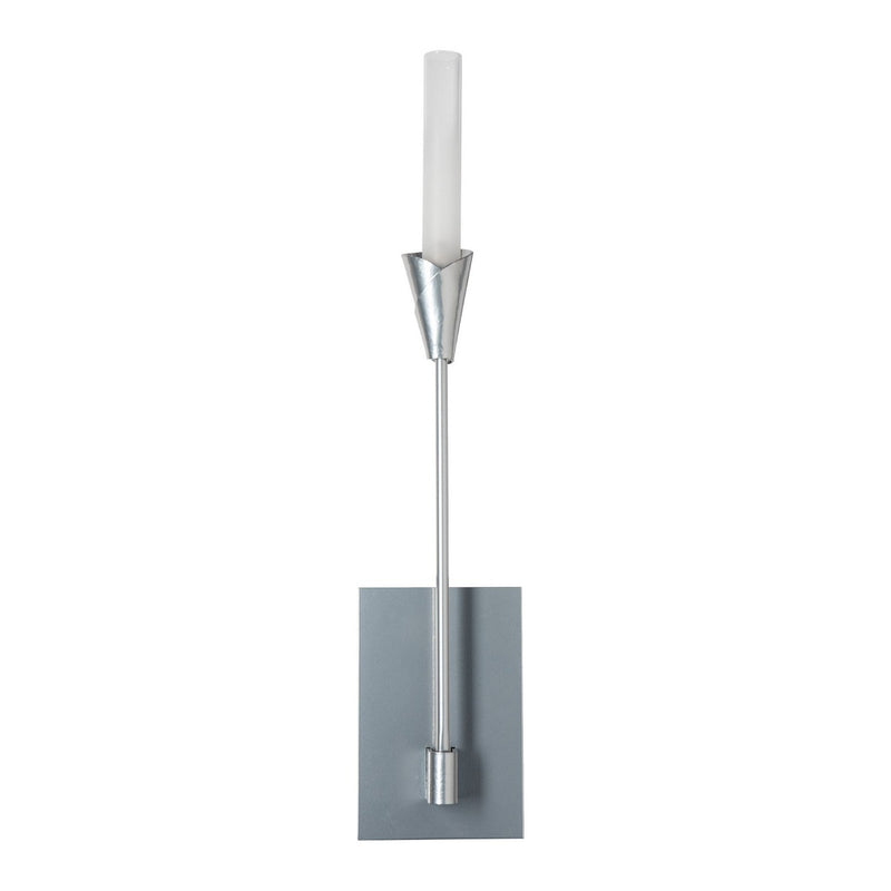 Hubbardton Forge 201700-SKT-85-WC0821 One Light Wall Sconce, Sterling