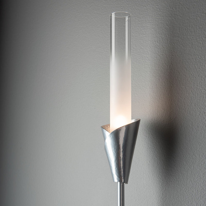 Hubbardton Forge 201700-SKT-85-WC0821 One Light Wall Sconce, Sterling