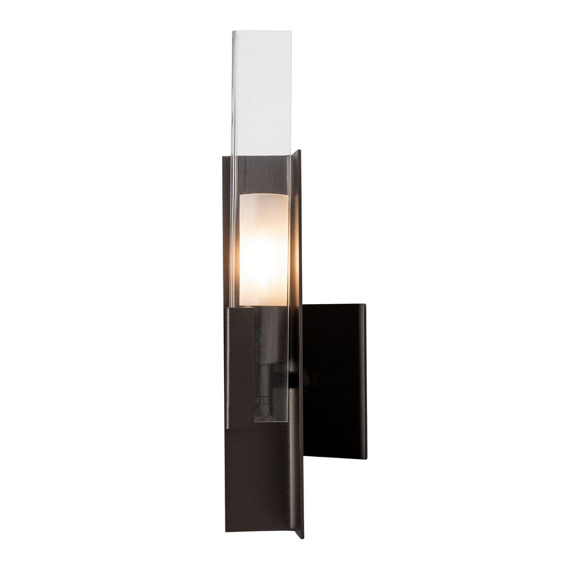 Hubbardton Forge 202045-SKT-14-ZM0828 One Light Wall Sconce, Oil Rubbed Bronze