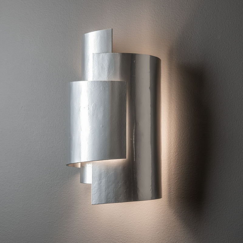 Hubbardton Forge 202117-SKT-85 One Light Wall Sconce, Sterling