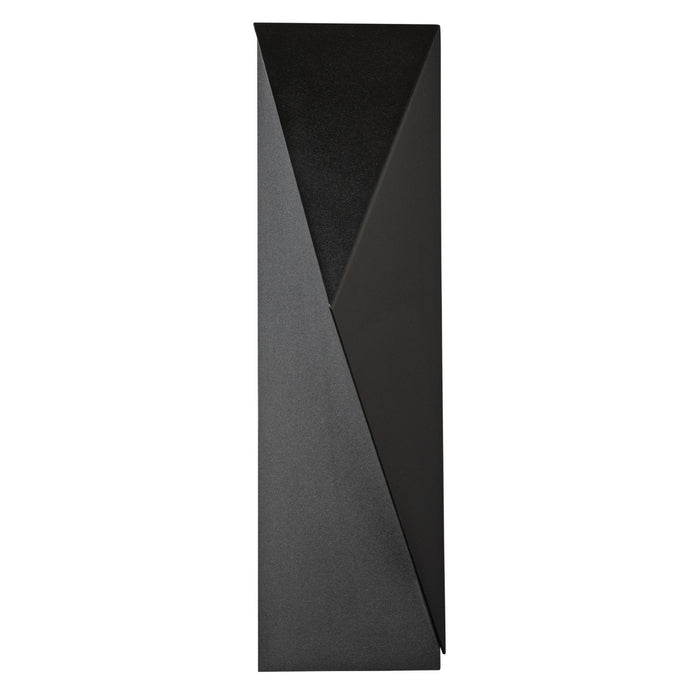 Hubbardton Forge 302042-SKT-RGT-80 One Light Outdoor Wall Sconce, Coastal Black