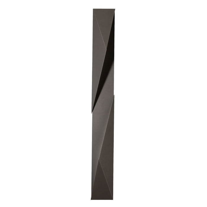 Hubbardton Forge 302044-SKT-LFT-78 Two Light Outdoor Wall Sconce, Coastal Burnished Steel