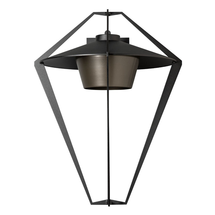 Hubbardton Forge 302654-SKT-80-77 One Light Outdoor Wall Sconce, Coastal Black