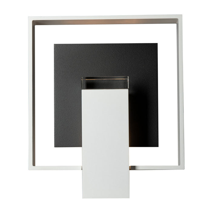 Hubbardton Forge 302663-SKT-02-80-ZM0850 One Light Outdoor Wall Sconce, Coastal White