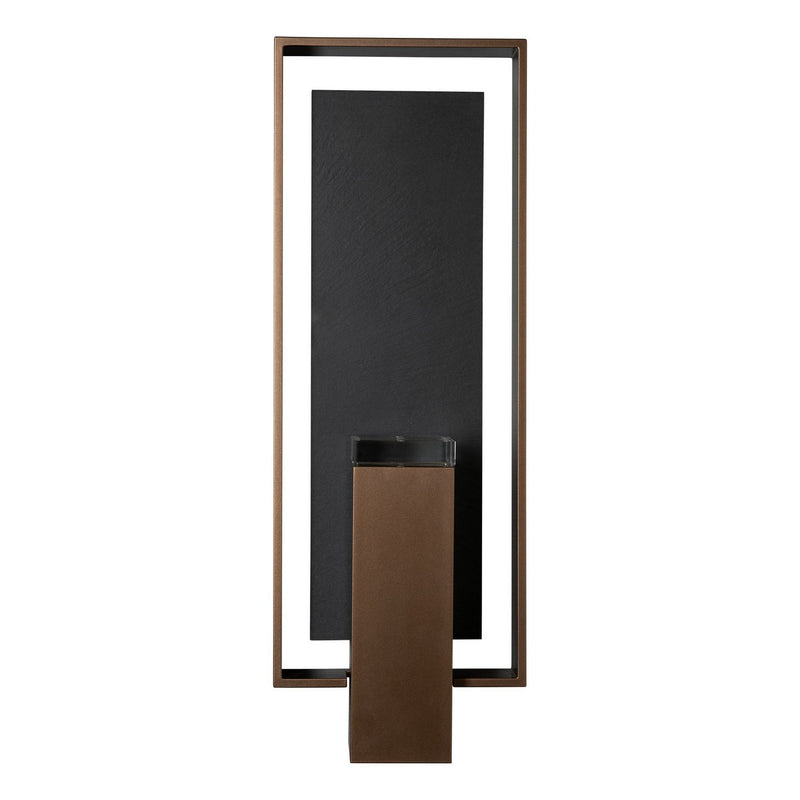 Hubbardton Forge 302664-SKT-75-SL-ZM0850 Two Light Outdoor Wall Sconce, Coastal Bronze