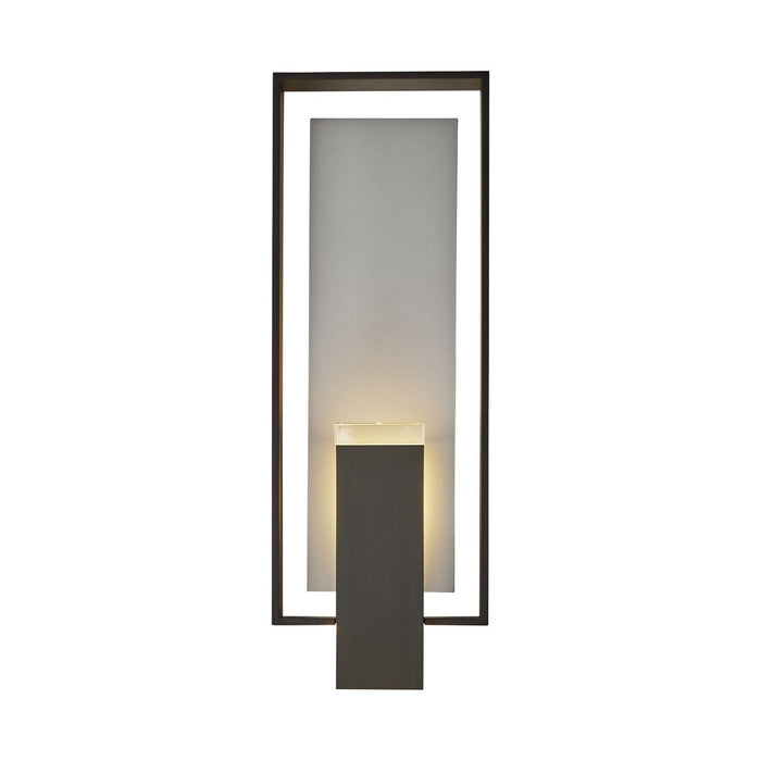 Hubbardton Forge 302665-SKT-80-78-ZM0850 One Light Outdoor Wall Sconce, Coastal Black