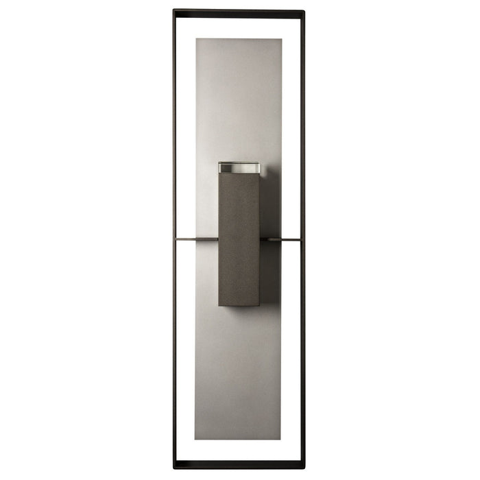 Hubbardton Forge 302668-SKT-14-78-ZM0851 Two Light Outdoor Wall Sconce, Coastal Oil Rubbed Bronze