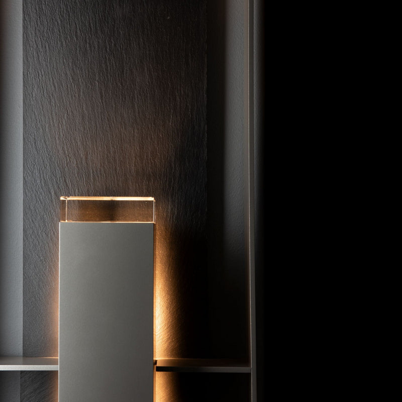 Hubbardton Forge 302669-SKT-78-SL-ZM0851 Two Light Outdoor Wall Sconce, Coastal Burnished Steel