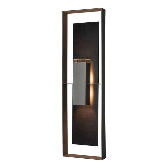 Hubbardton Forge 302669-SKT-78-SL-ZM0851 Two Light Outdoor Wall Sconce, Coastal Burnished Steel