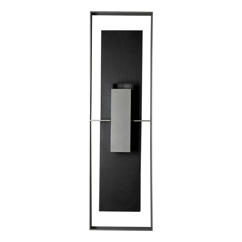 Hubbardton Forge 302669-SKT-78-SL-ZM0851 Two Light Outdoor Wall Sconce, Coastal Burnished Steel