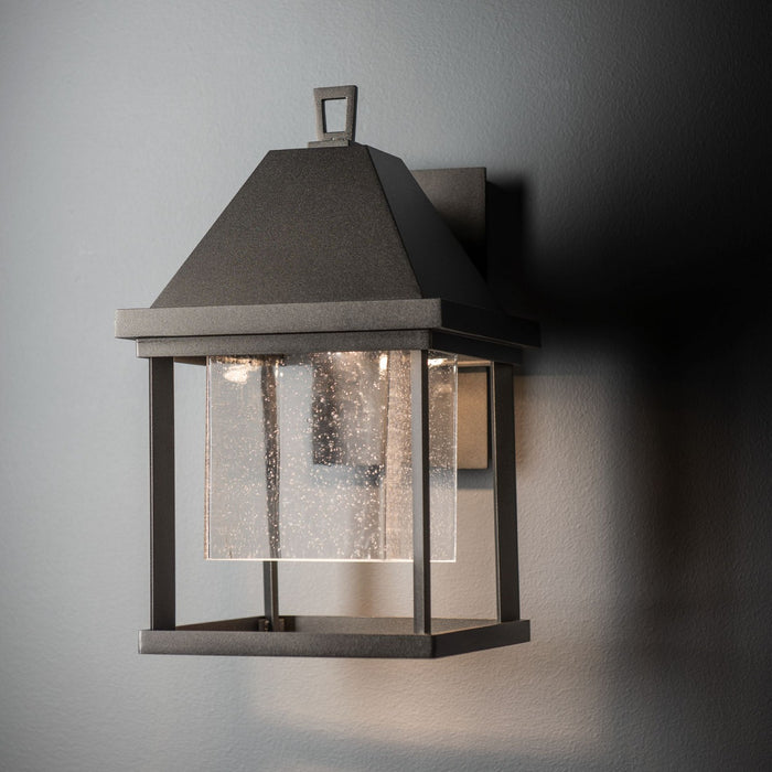 Hubbardton Forge 305201-SKT-14-II0831 One Light Outdoor Wall Sconce, Coastal Oil Rubbed Bronze