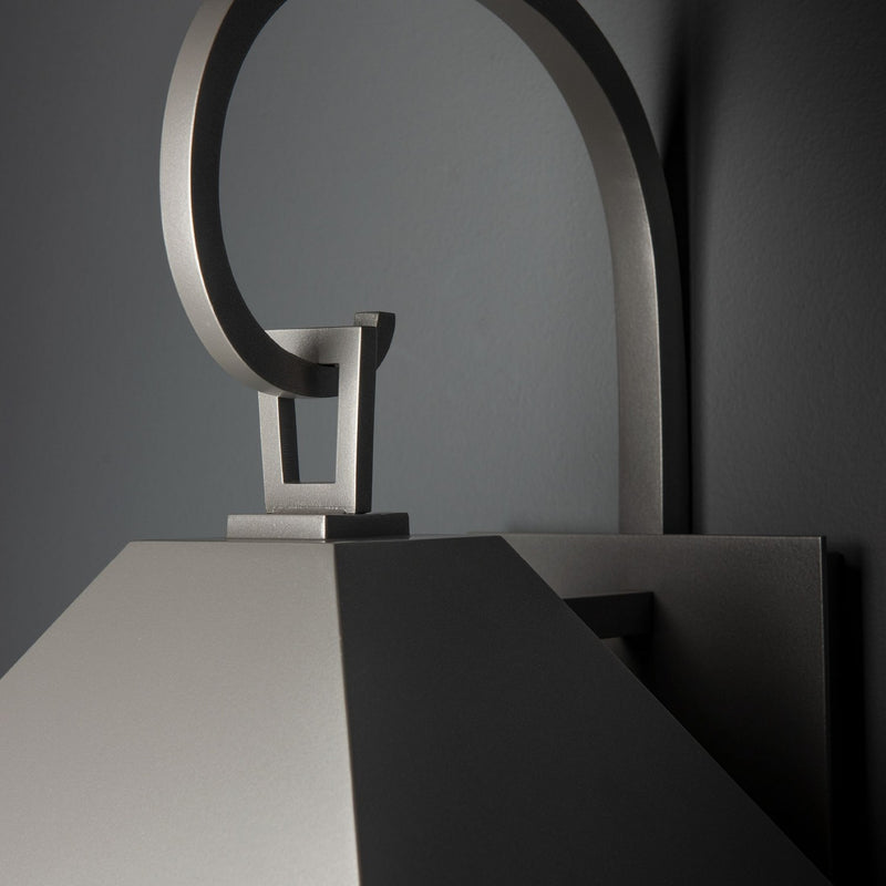 Hubbardton Forge 305202-SKT-78-GG0832 One Light Outdoor Wall Sconce, Coastal Burnished Steel