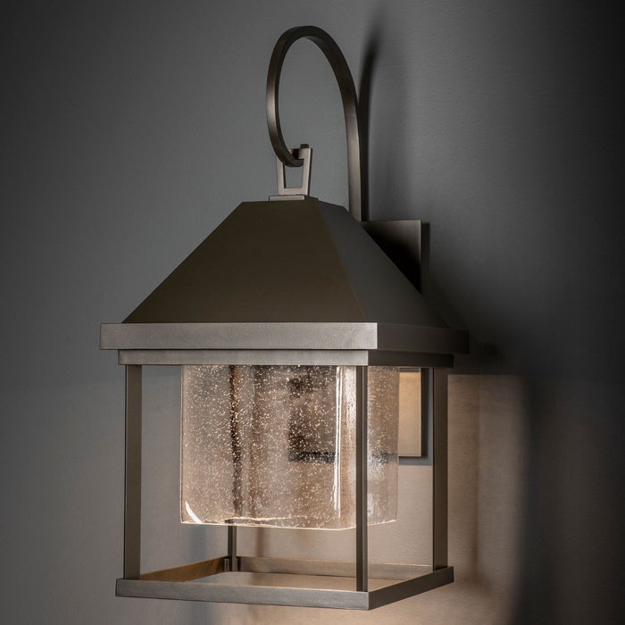 Hubbardton Forge 305203-SKT-77-II0833 One Light Outdoor Wall Sconce, Coastal Dark Smoke