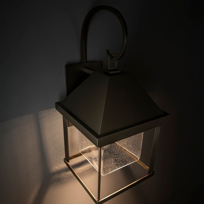 Hubbardton Forge 305203-SKT-77-II0833 One Light Outdoor Wall Sconce, Coastal Dark Smoke